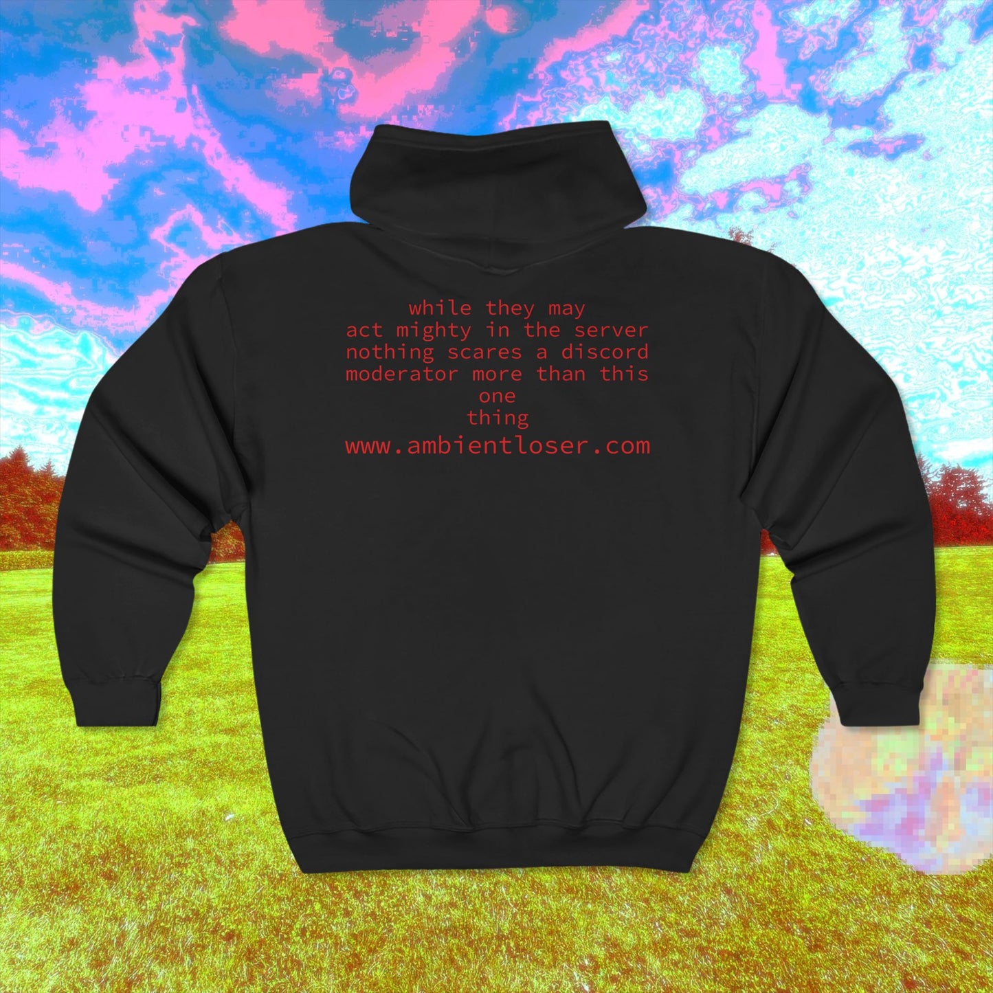 discord_mod_nightmare Zip-Up Hoodie Jacket
