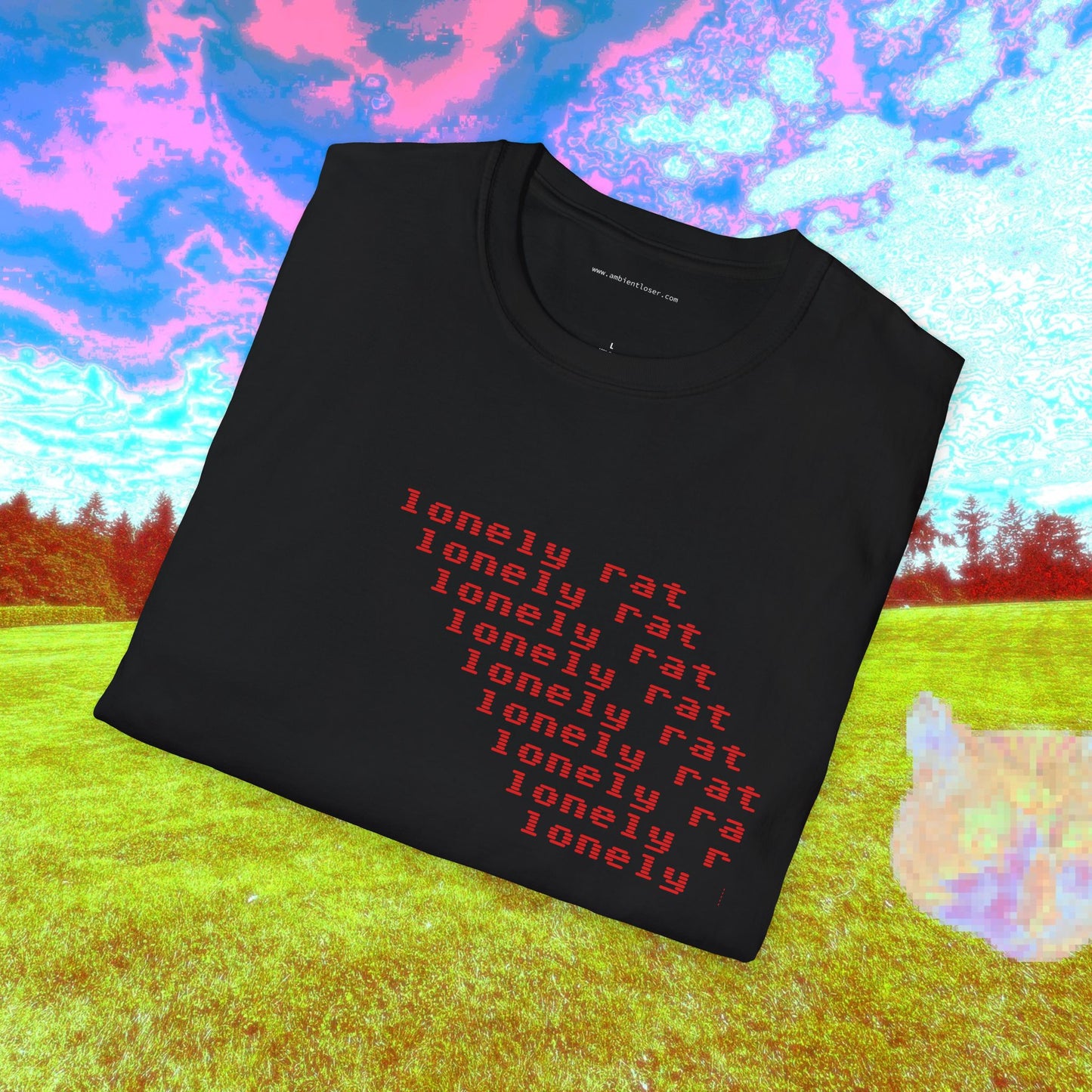 lonely_rat_tee - www.ambientloser.com Design