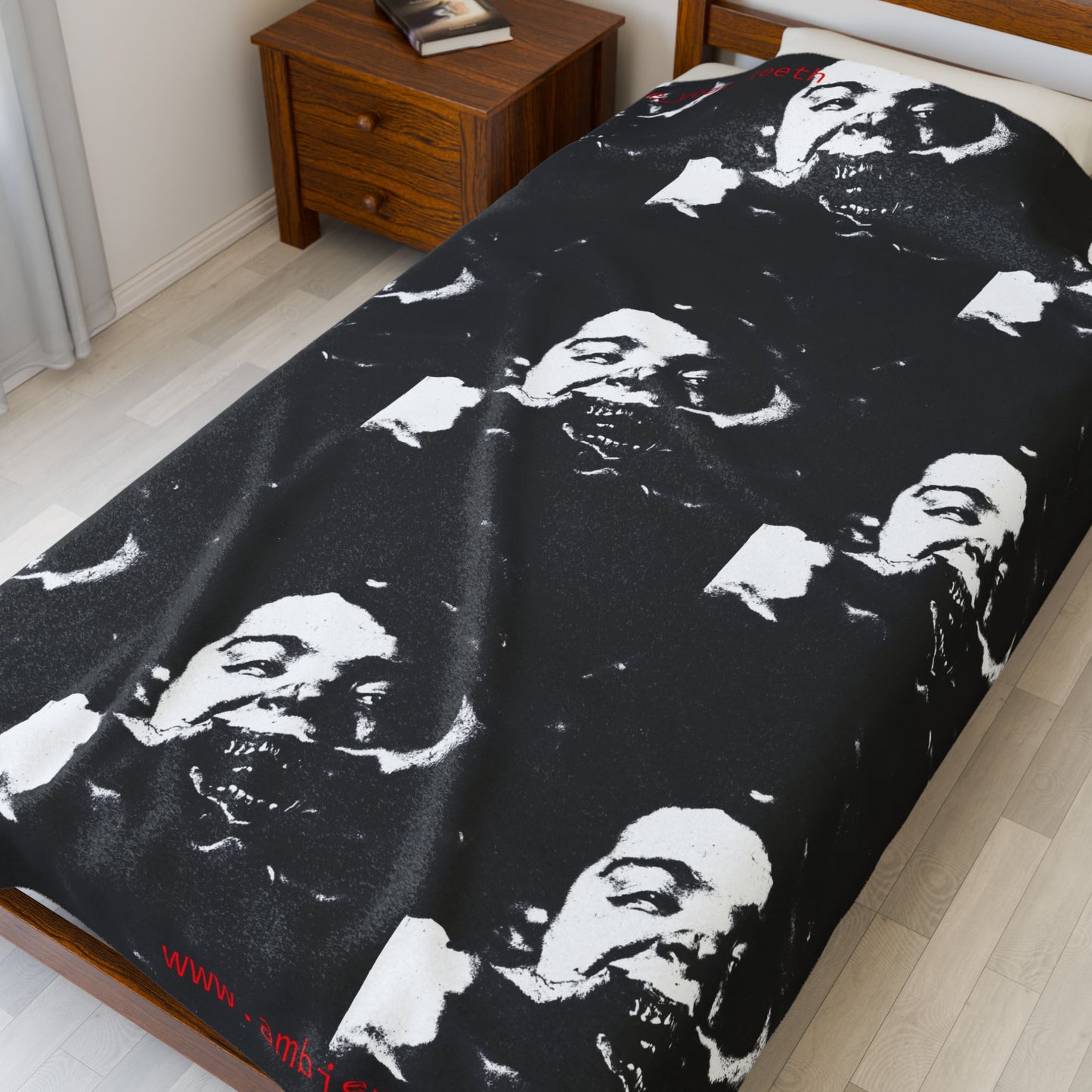 we_love_your_teeth Blanket - www.ambientloser.com Design