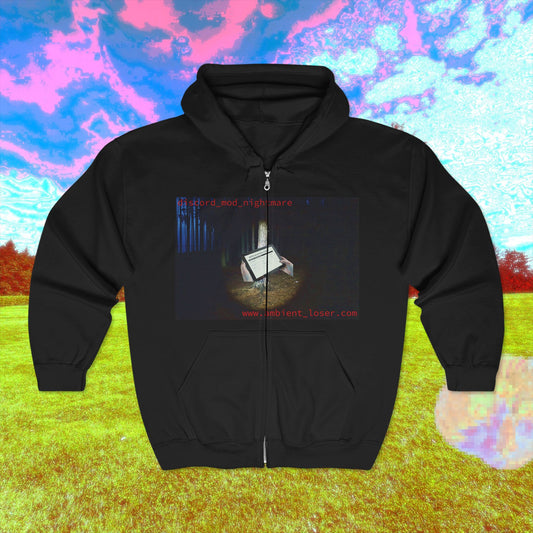 discord_mod_nightmare Zip-Up Hoodie Jacket