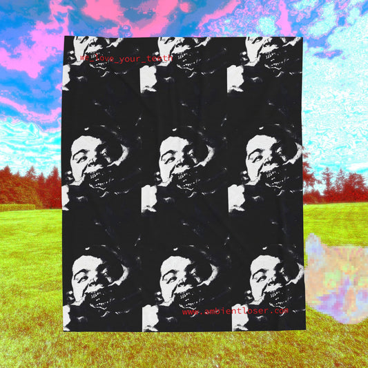 we_love_your_teeth Blanket - www.ambientloser.com Design
