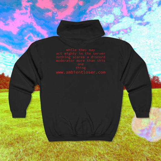 discord_mod_nightmare Zip-Up Hoodie Jacket