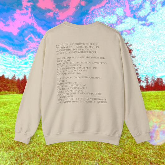 pangolin_conservation_sweatshirt - www.ambientloser.com Design